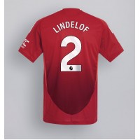 Manchester United Victor Lindelof #2 Hjemmebanetrøje 2024-25 Kortærmet